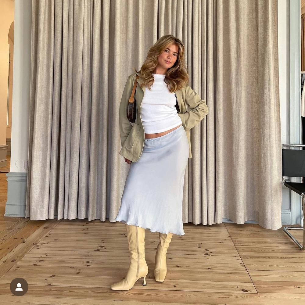 Tony Bianco Vanilla Nappa Boots